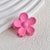 Women's Sweet Flower Plastic Stoving Varnish Hair Claws