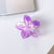 Women's Sweet Flower Plastic Stoving Varnish Hair Claws