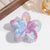 Women's Sweet Flower Plastic Stoving Varnish Hair Claws