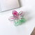 Women's Sweet Flower Plastic Stoving Varnish Hair Claws