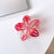 Women's Sweet Flower Plastic Stoving Varnish Hair Claws