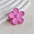 Women's Sweet Flower Plastic Stoving Varnish Hair Claws