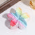 Women's Sweet Flower Plastic Stoving Varnish Hair Claws