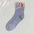 Women's Sweet Flower Polyester Cotton Crew Socks A Pair