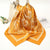 Women's Sweet Geometric Satin Printing Silk Scarves