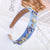 Women's Sweet Heart Shape Alloy Cloth Inlay Rhinestones Hair Band