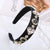 Women's Sweet Heart Shape Alloy Cloth Inlay Rhinestones Hair Band