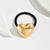 Women's Sweet Heart Shape Bow Knot Alloy Plating Hair Tie