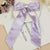 Women's Sweet Korean Style Bow Knot Cloth Polyester Hair Clip