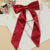 Women's Sweet Korean Style Bow Knot Cloth Polyester Hair Clip