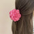 Women's Sweet Korean Style Rose Flower Cloth Hair Claws