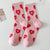 Women's Sweet Letter Heart Shape Cotton Crew Socks A Pair