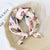 Women's Sweet Polka Dots Heart Shape Polyester Printing Silk Scarves