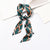 Women's Sweet Polka Dots Heart Shape Satin Printing Silk Scarves