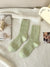 Women's Sweet Polka Dots Polyester Crew Socks A Pair