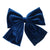 Women's Sweet Simple Style Bow Knot Flannel Hair Clip