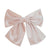 Women's Sweet Simple Style Bow Knot Flannel Hair Clip