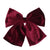 Women's Sweet Simple Style Bow Knot Flannel Hair Clip