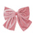 Women's Sweet Simple Style Bow Knot Flannel Hair Clip