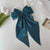 Women's Sweet Simple Style Bow Knot Silk Hair Clip