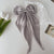 Women's Sweet Simple Style Bow Knot Silk Hair Clip