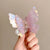 Women's Sweet Simple Style Butterfly Arylic Hair Claws