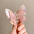 Women's Sweet Simple Style Butterfly Arylic Hair Claws