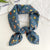 Women's Sweet Simple Style Color Block Cotton And Linen Printing Scarf