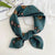 Women's Sweet Simple Style Color Block Cotton And Linen Printing Scarf