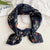 Women's Sweet Simple Style Color Block Cotton And Linen Printing Scarf