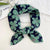 Women's Sweet Simple Style Color Block Cotton And Linen Printing Scarf