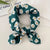 Women's Sweet Simple Style Color Block Cotton And Linen Printing Scarf