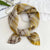 Women's Sweet Simple Style Color Block Cotton And Linen Printing Scarf