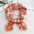 Women's Sweet Simple Style Color Block Cotton And Linen Printing Scarf