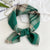 Women's Sweet Simple Style Color Block Cotton And Linen Printing Scarf