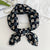 Women's Sweet Simple Style Color Block Cotton And Linen Printing Scarf