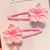 Women's Sweet Simple Style Flower Mixed Materials Hair Clip