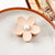 Women's Sweet Simple Style Flower Plastic Hair Claws