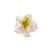 Women's Sweet Simple Style Flower Plastic Hair Clip