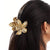 Women's Sweet Simple Style Flower Plastic Hair Clip