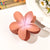 Women's Sweet Simple Style Flower Plastic Hair Clip