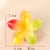 Women's Sweet Simple Style Flower Plastic Hair Clip