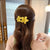 Women's Sweet Simple Style Flower Resin Hair Clip