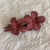 Women's Sweet Simple Style Flower Resin Hair Clip