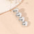 Women's Sweet Simple Style Heart Shape Alloy Plating Hair Clip