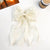 Women's Sweet Simple Style Solid Color Gauze Hair Clip