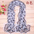 Women's Sweet Skull Chiffon Silk Scarf