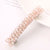 Women's Sweet Solid Color Alloy Rhinestone Hair Clip