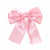 Women's Sweet Solid Color Bow Knot Cloth Handmade Hair Clip