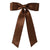 Women's Sweet Solid Color Bow Knot Cloth Handmade Hair Clip